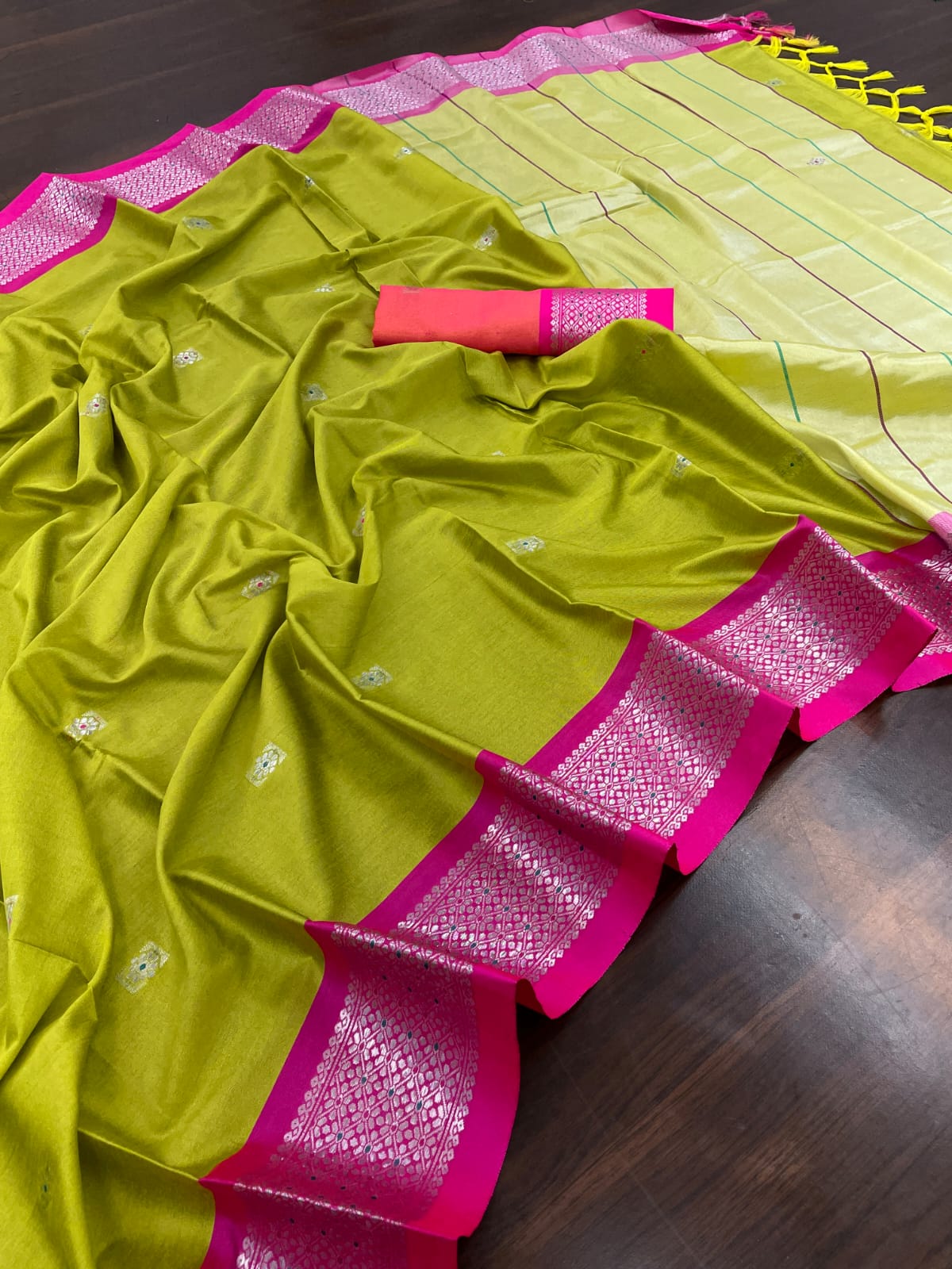Meena Paithani 2 By Psw Cotton Silk Non Catalog Designer Sarees Wholesale Shop In Surat
